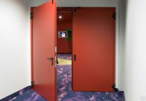 Глухая противопожарная дверь / серия FRM7326